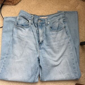 Levi's Sky Blue Taper Leg Jeans